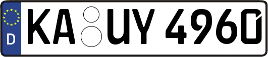 KA-UY4960