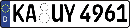 KA-UY4961