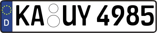 KA-UY4985