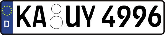 KA-UY4996