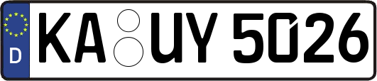 KA-UY5026