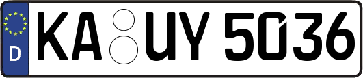 KA-UY5036
