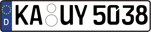 KA-UY5038