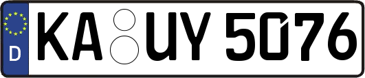 KA-UY5076