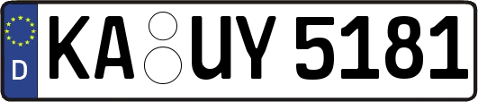KA-UY5181