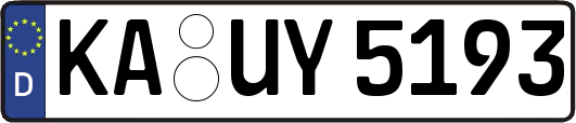 KA-UY5193
