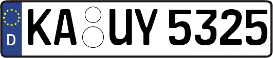 KA-UY5325