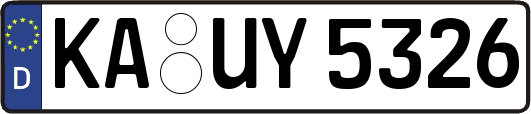 KA-UY5326