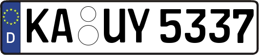 KA-UY5337