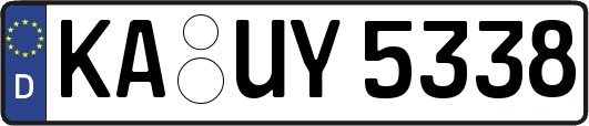 KA-UY5338