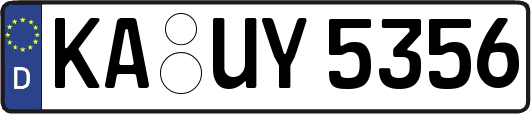KA-UY5356