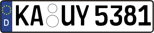 KA-UY5381