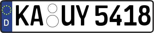 KA-UY5418