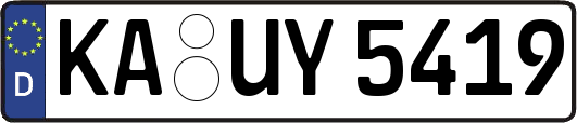 KA-UY5419