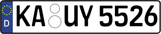 KA-UY5526