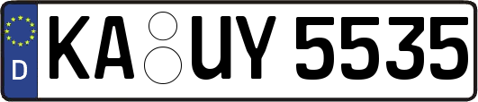 KA-UY5535