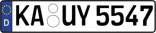KA-UY5547