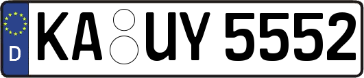 KA-UY5552