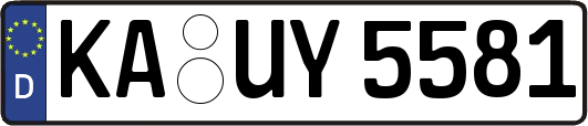 KA-UY5581