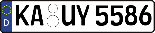 KA-UY5586