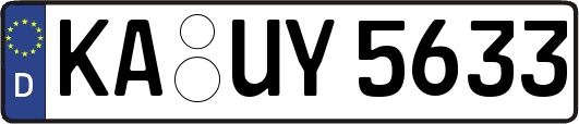 KA-UY5633
