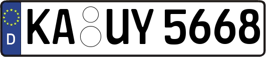 KA-UY5668