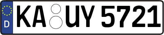 KA-UY5721