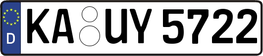 KA-UY5722