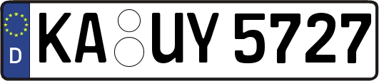 KA-UY5727