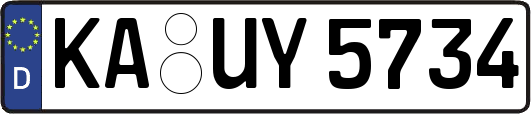 KA-UY5734