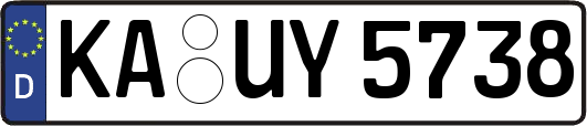 KA-UY5738