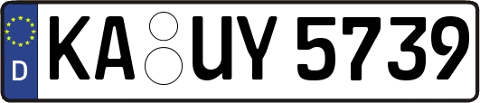 KA-UY5739