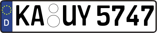 KA-UY5747