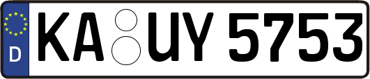 KA-UY5753