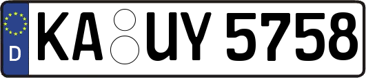 KA-UY5758
