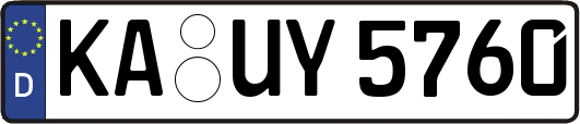 KA-UY5760