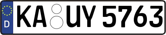KA-UY5763