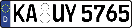 KA-UY5765