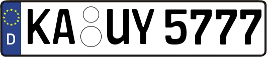 KA-UY5777