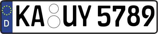 KA-UY5789