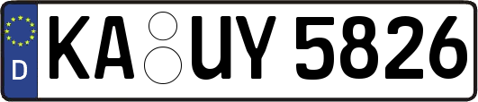 KA-UY5826