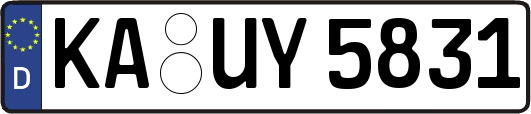 KA-UY5831
