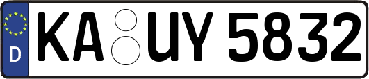 KA-UY5832