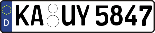 KA-UY5847