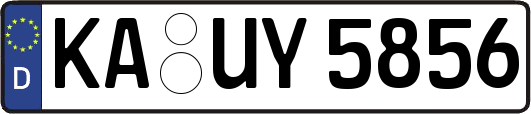 KA-UY5856