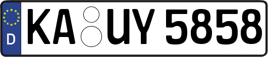 KA-UY5858