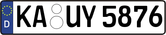 KA-UY5876