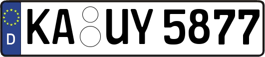 KA-UY5877