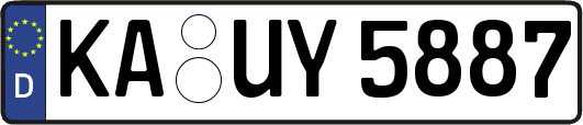KA-UY5887