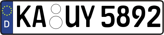 KA-UY5892
